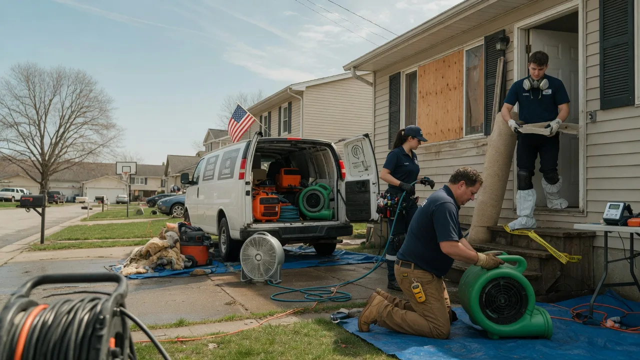 Water Damage Restoration in Endicott, WA near me